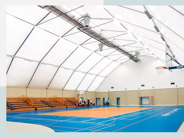 Строительство спортивных залов в Шелехове