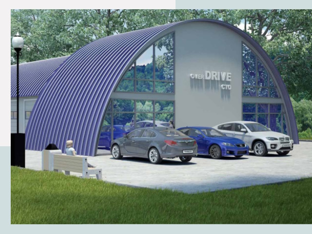 Монтаж ангаров и металлоконструкций от 643 руб.