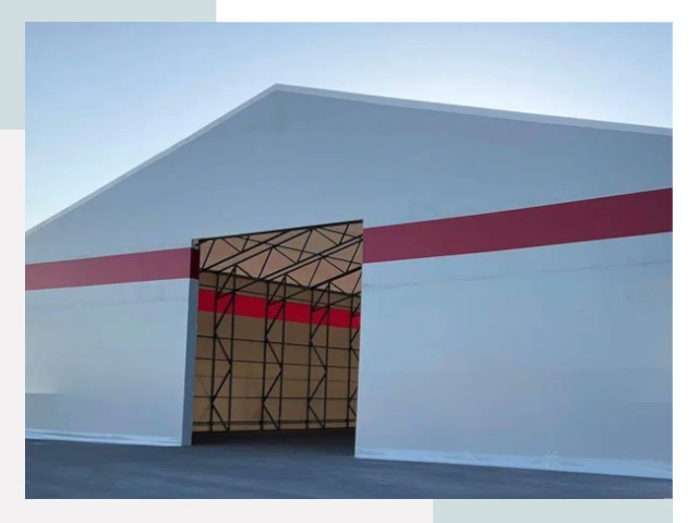 Быстровозводимые ангары в Шелехове