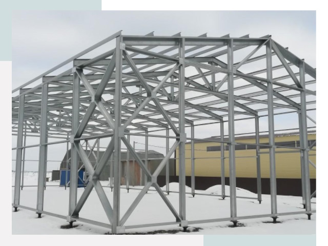 Каркасные ангары в Шелехове