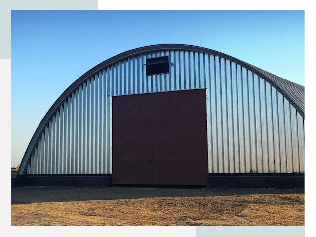 Арочные ангары в Шелехове