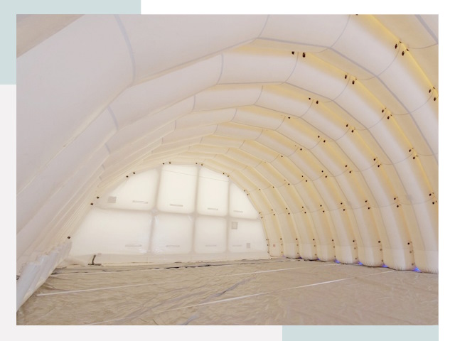 Пневмокаркасные ангары в Шелехове