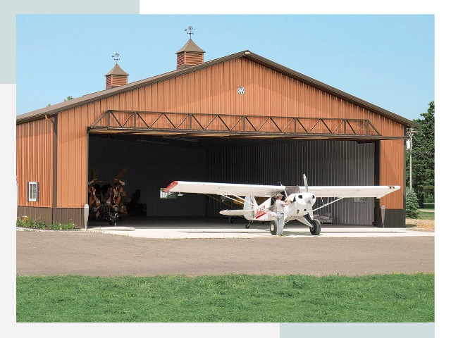 Ангары для самолетов в Шелехове