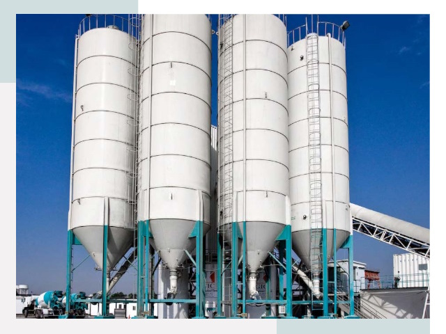 Строительство цементных силосов в Шелехове