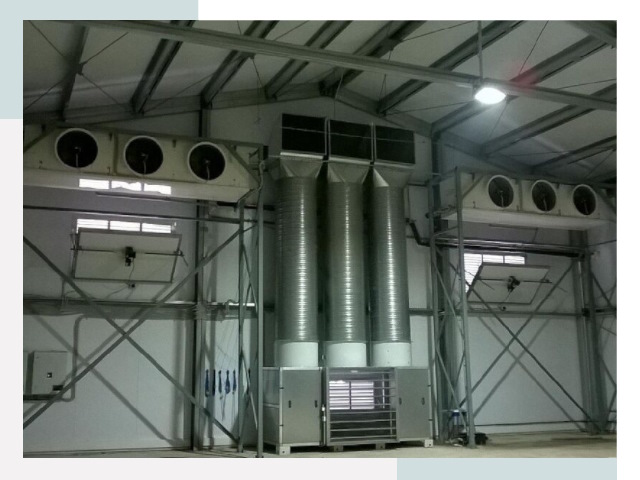 Инженерные системы для ангаров в Шелехове