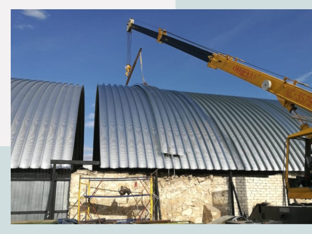 Реконструкция ангаров в Шелехове от 643 руб.